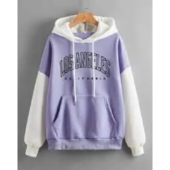 Women Printed Regular Fit Hoodie